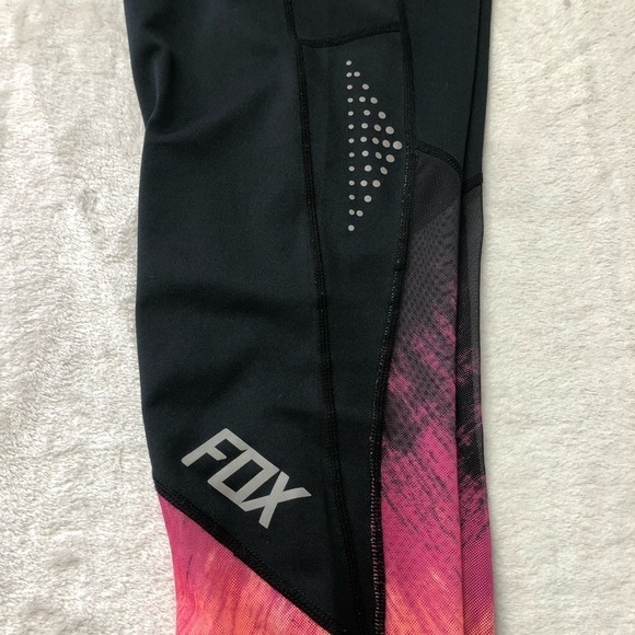 FOX Racing Hyped Capri Leggings With Mesh Medium - Picture 7 of 12